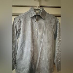 Van Heusen Kids Monochrome Patterned Button Down Shirt